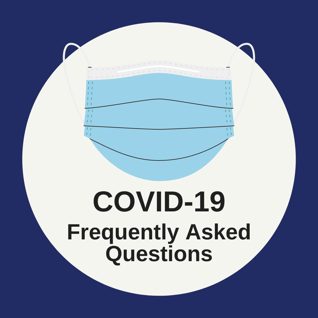COVID-19 FAQs Button