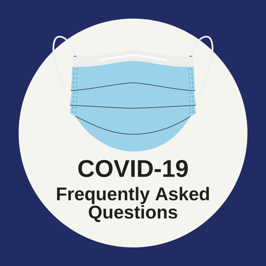 COVID-19 FAQs Button