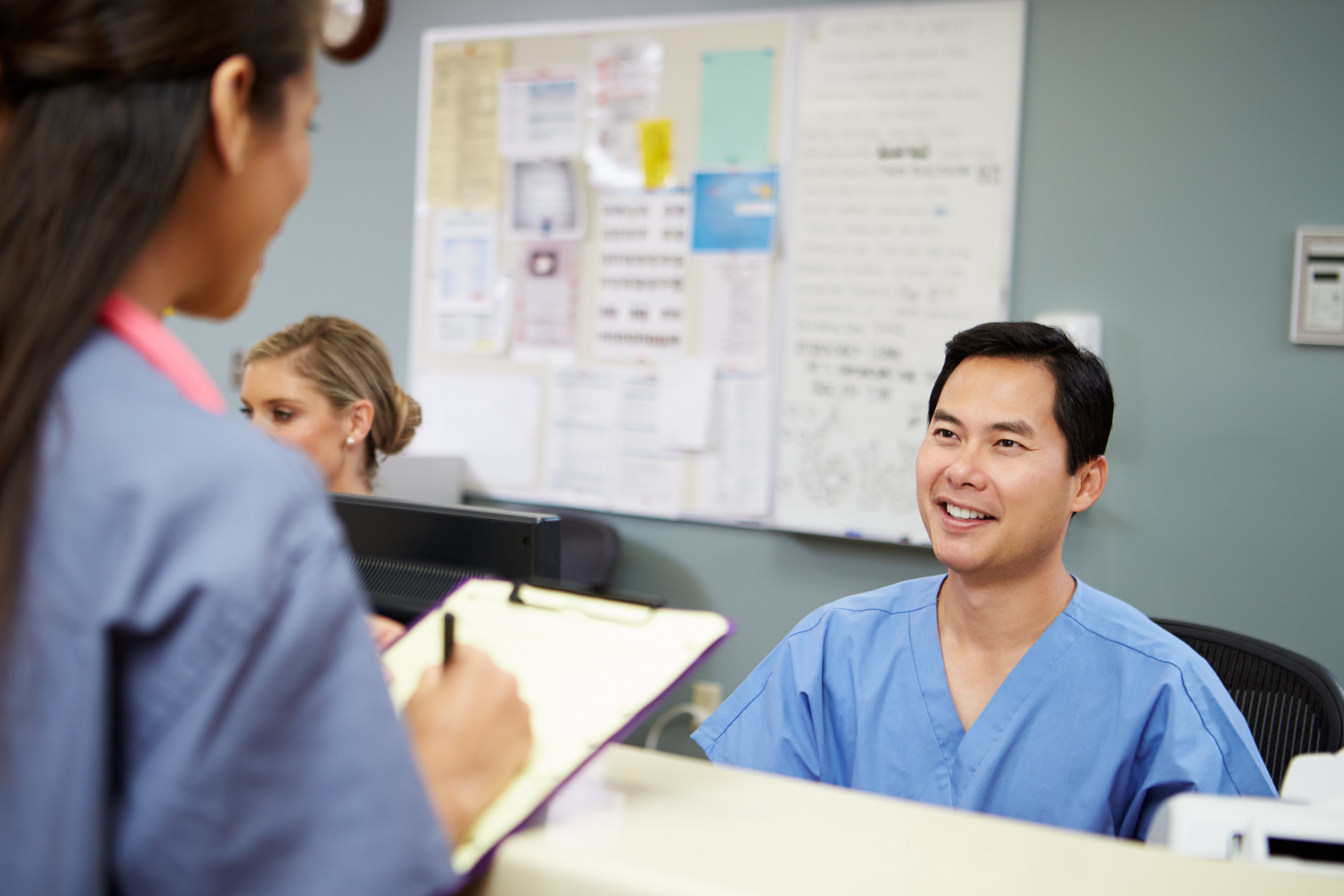 Employee - Nursing Staff at Nursing Station-1